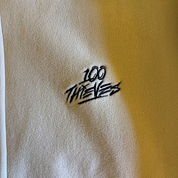 Malbon 100 Thieves Fleece large pullover zip up - Picture 3 of 12